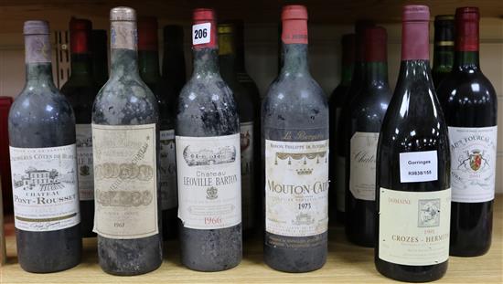 A large quantity of mixed wines (approx 20)